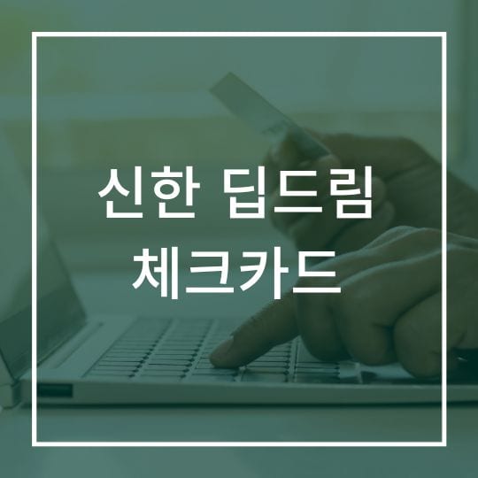 신한 딥드림 체크카드